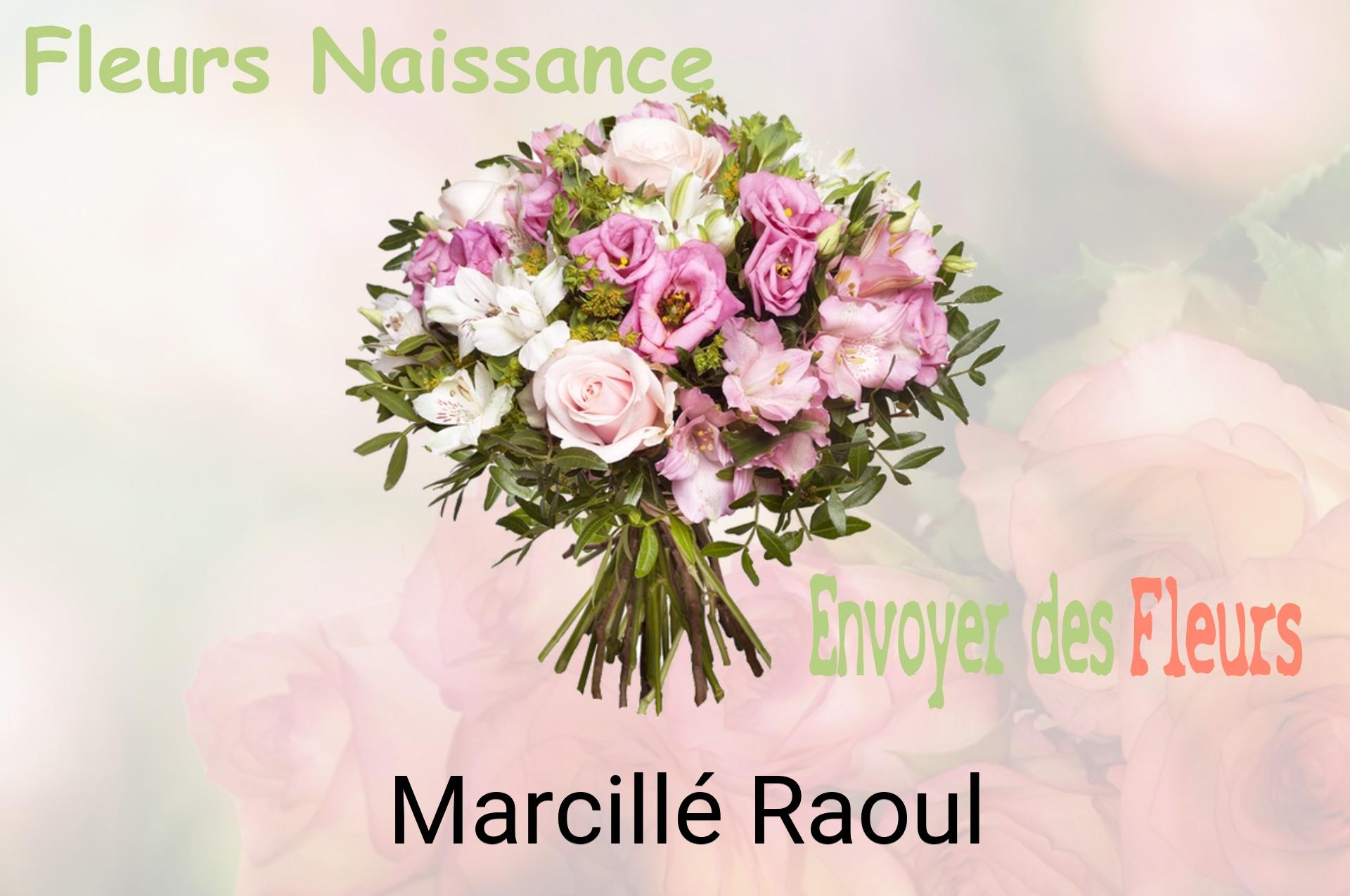 Bouquet de fleurs de naissance livré à Marcillé-Raoul