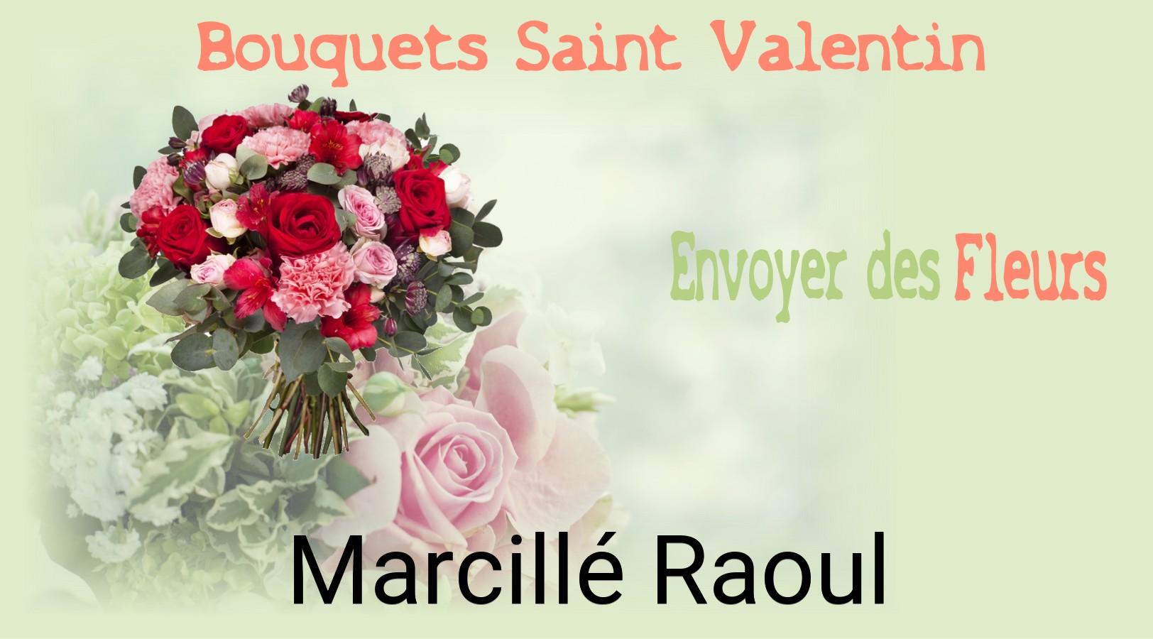 Roses de Saint-Valentin livrées à Marcillé-Raoul